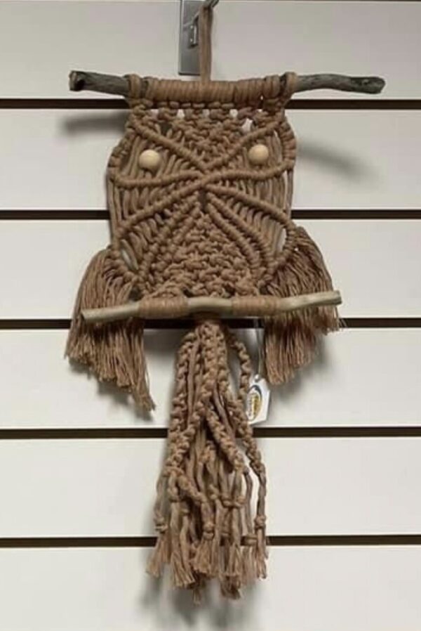 Product image of Macrame Owl Wall Decor