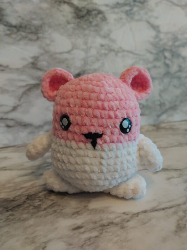 Shop North Dakota Crochet pink hamster