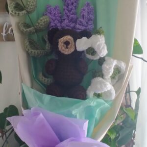 Shop North Dakota Crochet bouquet of flowers