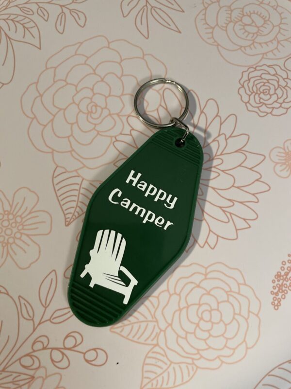 Product image of Happy Camper Keychain