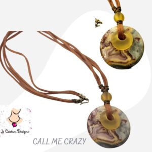 Product image of Crazy Lace Agate Necklace