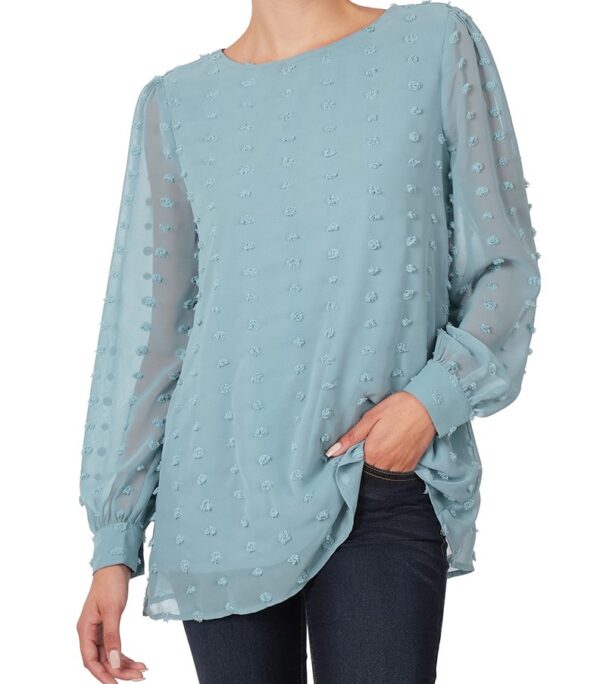 Product image of SWISS DOT LS BLOUSE