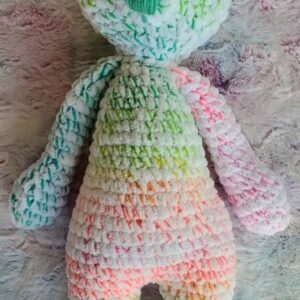 Product image of Crochet rainbow bear