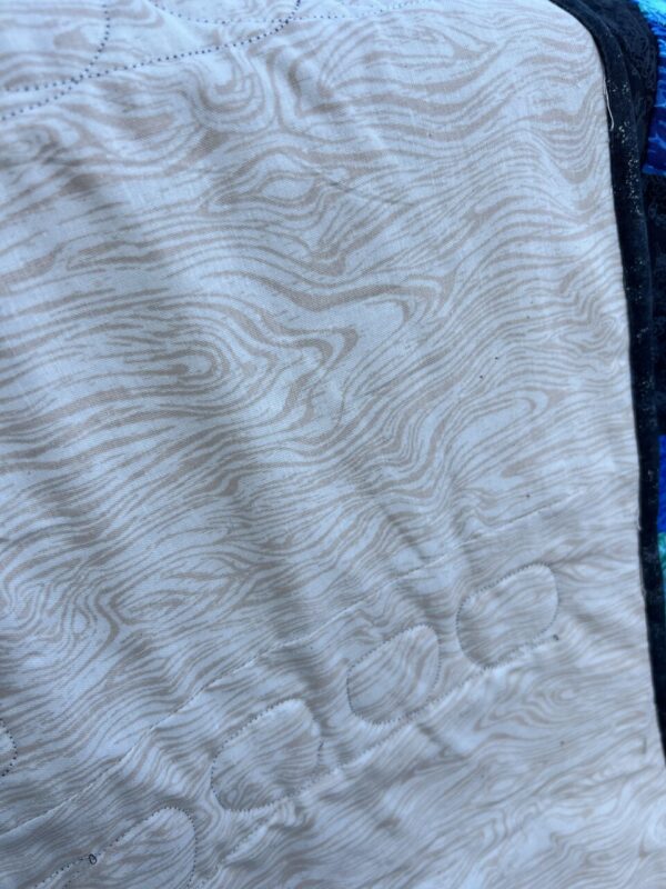 Product image of Blue/green Swirls quilt