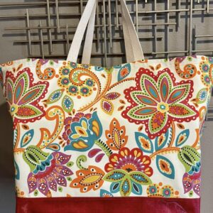 Product image of Oversized Tote Multi Color Floral