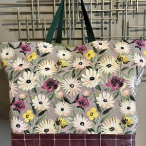 Product image of “Daisy Blooms” Oversized Tote