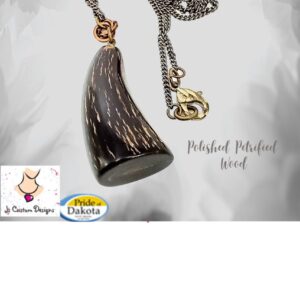Product image of Polished Petrified Wood Necklace
