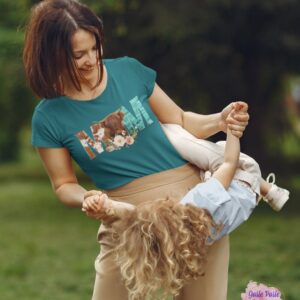 Product image of Mom Highland Cow T-Shirt