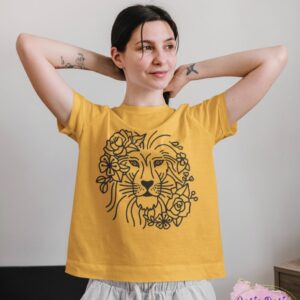 Product image of Lion Floral T-Shirt