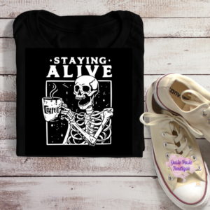 Product image of Staying Alive Coffee T-shirt