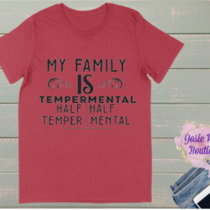 Product image of Family is tempermental