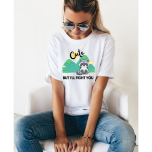 Product image of Cute I’ll fight you Tshirt