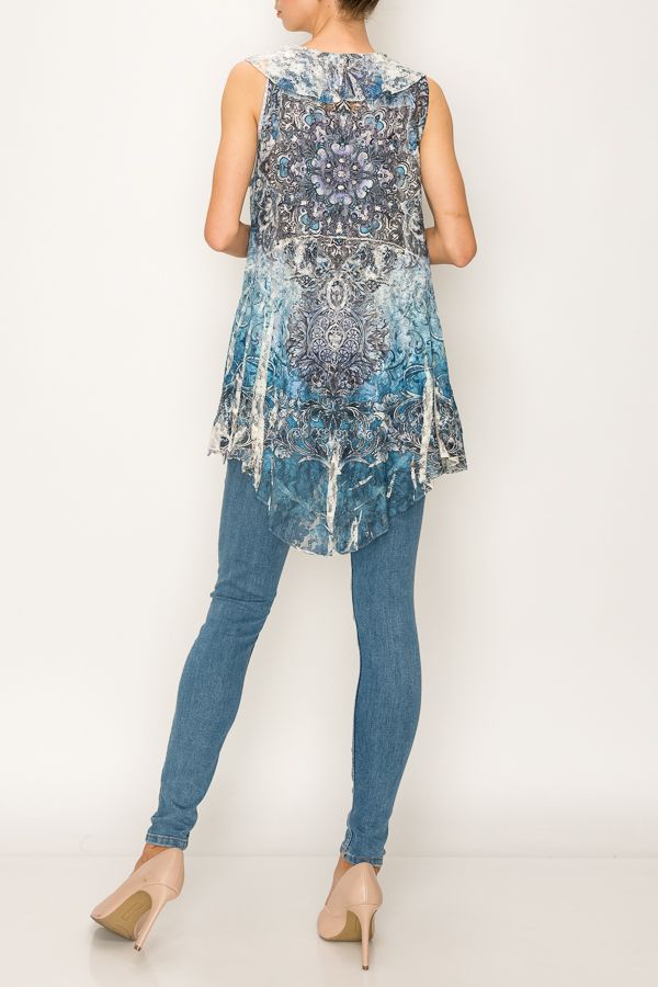 Product image of Printed All Lace Vest
