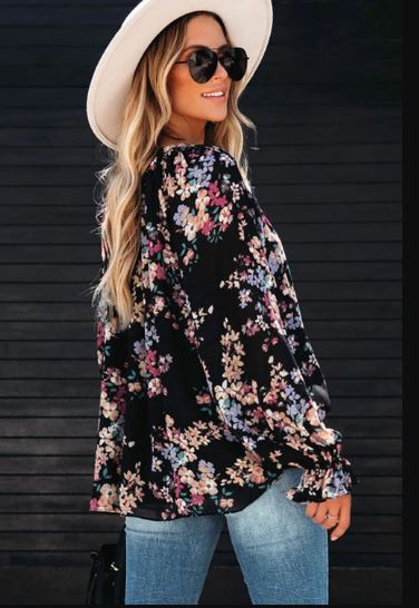 Product image of Boho Floral Blouse