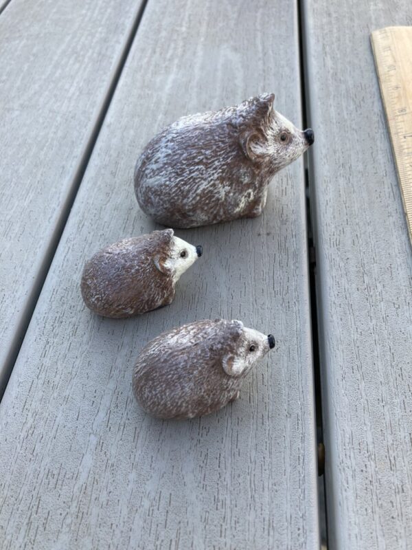 Product image of Stoneware hedgehogs