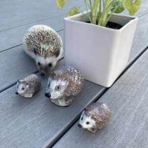 Product image of Stoneware hedgehogs