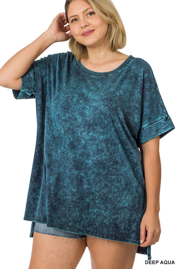 Product image of Deep Aqua Mineral Wash Top