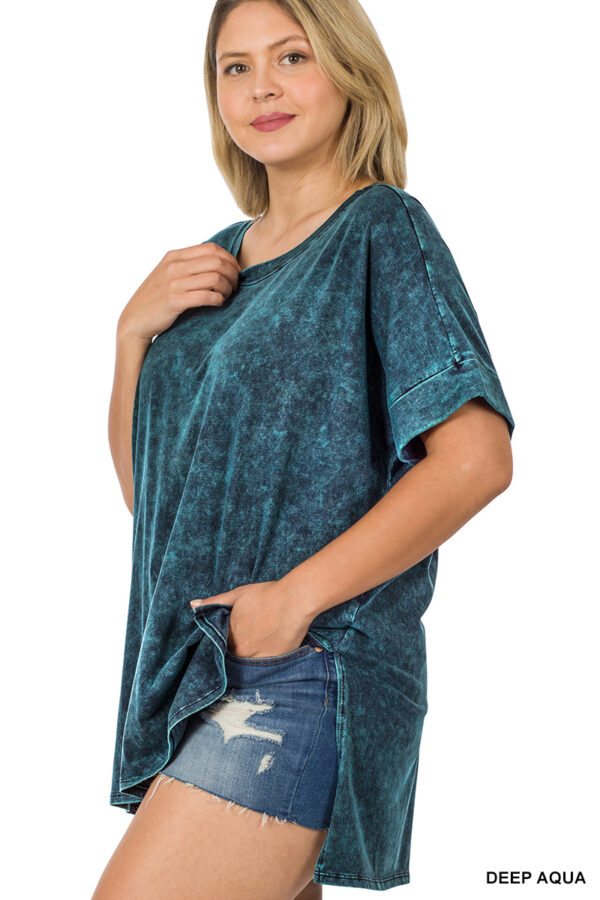 Product image of Deep Aqua Mineral Wash Top
