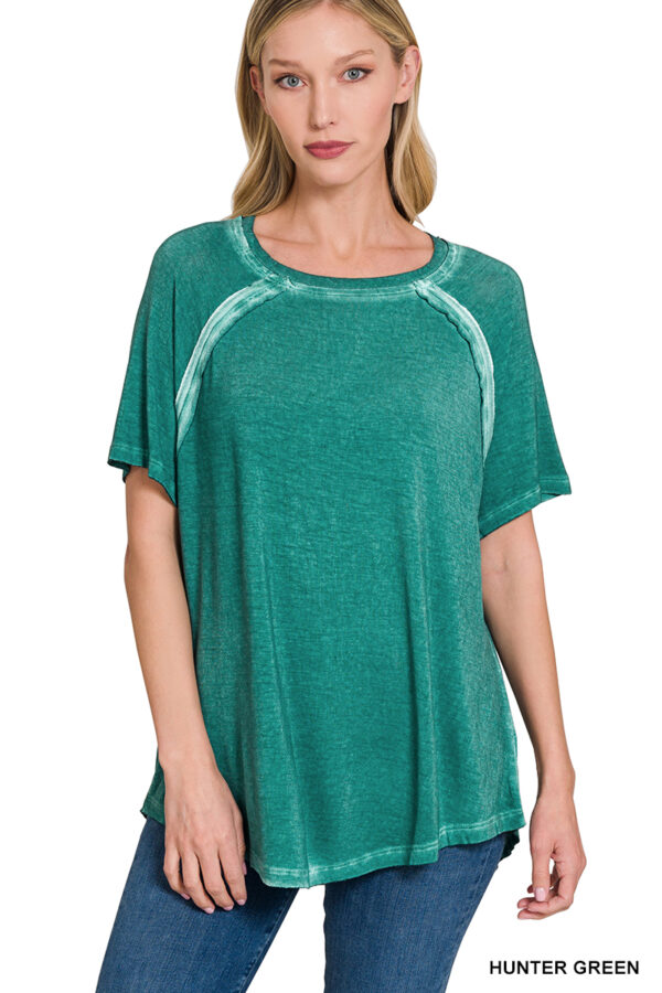 Product image of Washed Boatneck Top