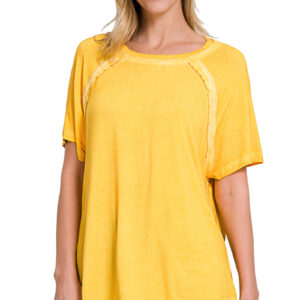Product image of Washed Boatneck Top