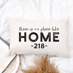 Product image of There Is No Place Like Home Area Code Pillow