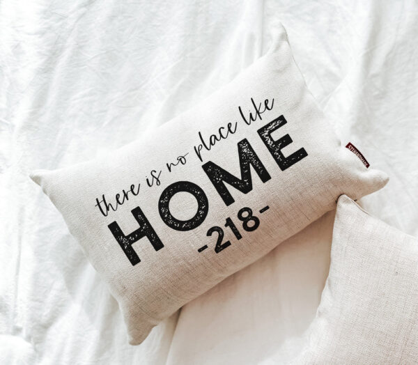 Product image of There Is No Place Like Home Area Code Pillow