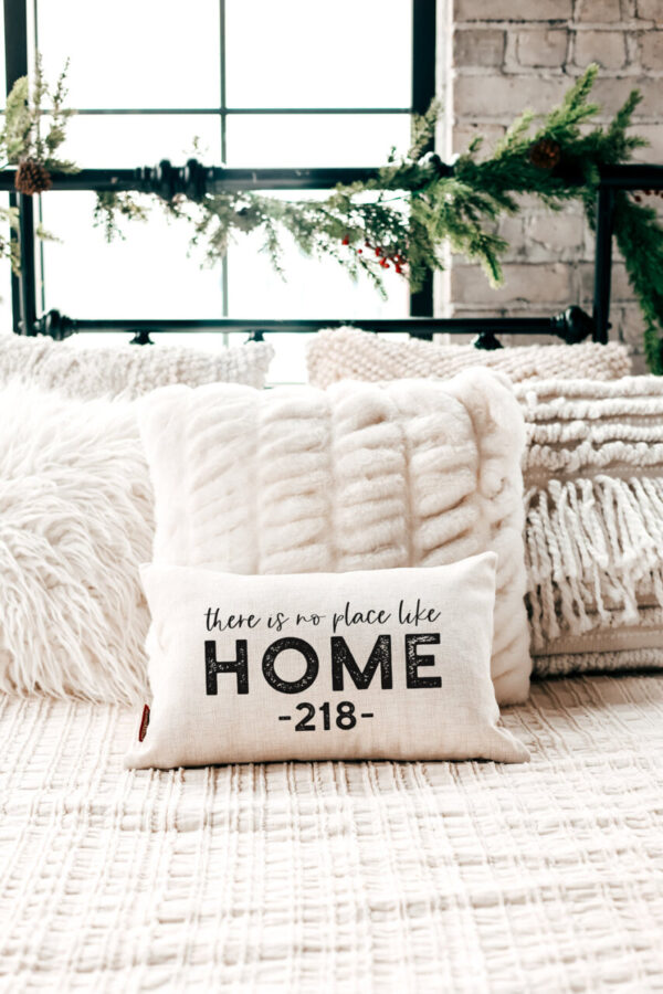 Product image of There Is No Place Like Home Area Code Pillow
