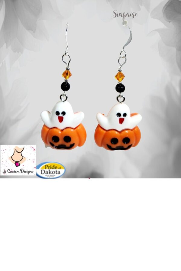 Product image of Pumpkin & Ghosts Earrings