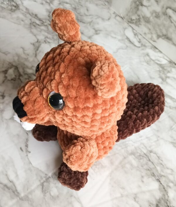 Product image of Crochet zoo baby beaver