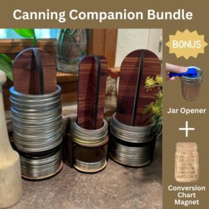 Product image of Mason Jar Rings and Lids Organizer Bundle