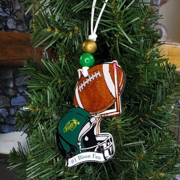 Product image of #1 Bison Fan Ornament