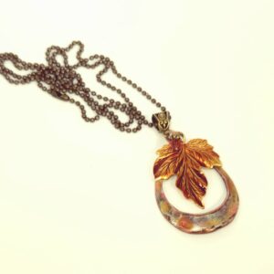 Product image of Fall Leaf Necklace