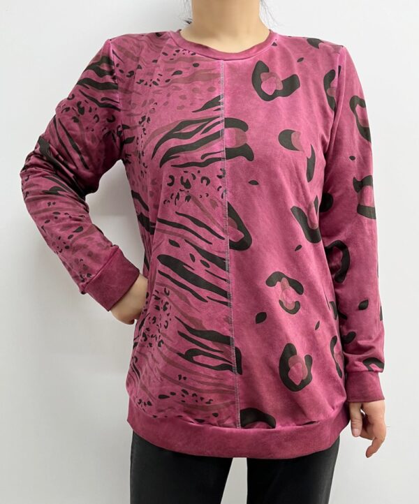 Product image of Printed Color Block Top