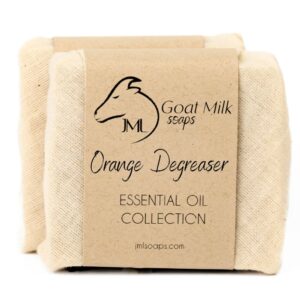 Product image of Orange Degreasing Goat Milk Soap (essential oils)