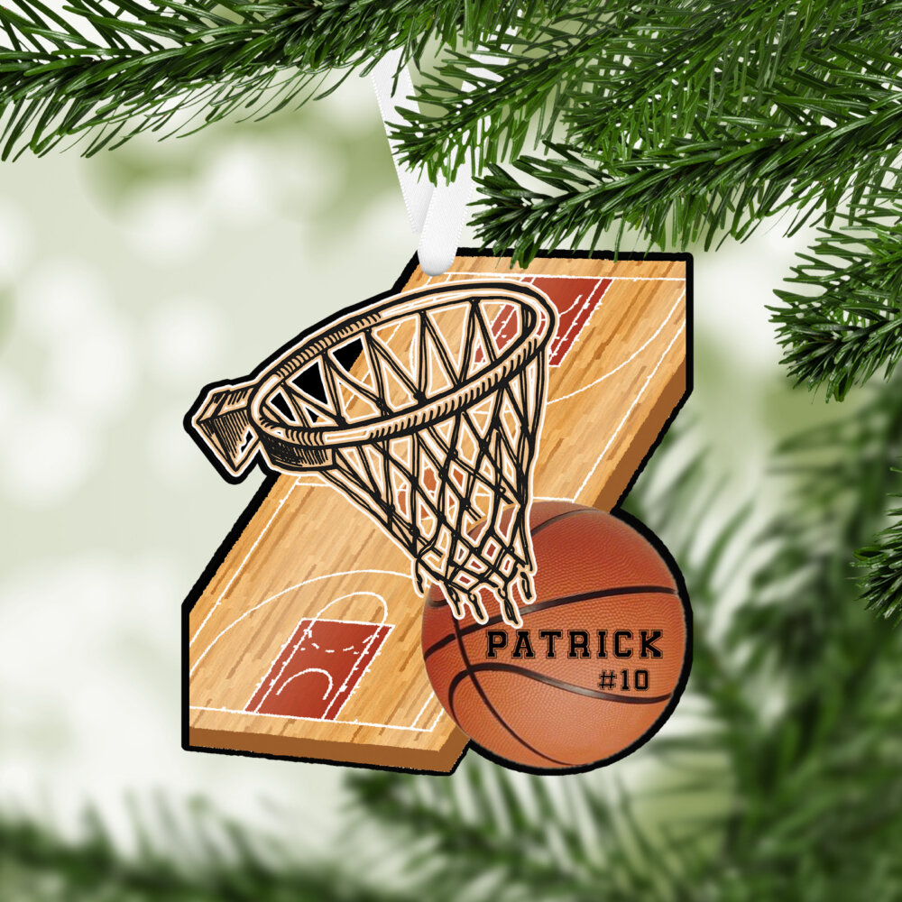 Personalized Basketball Ornaments Shop North Dakota