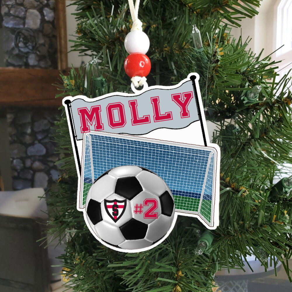 Personalized Soccer Ornaments Shop North Dakota