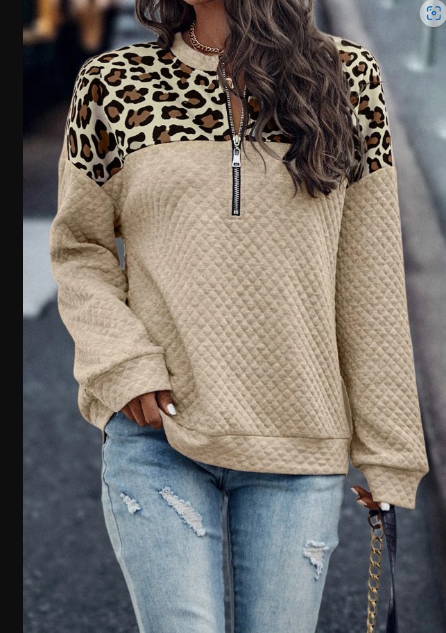 Quilted Half Zip Top - Shop North Dakota