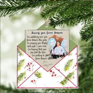 Product image of Loving You From Heaven Personalized Memorial Ornament