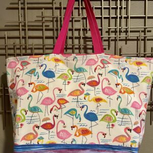 Product image of Oversized Tote Flamingo