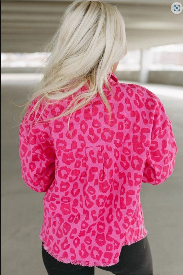 Product image of PINK LEOPARD PRINT JACKET