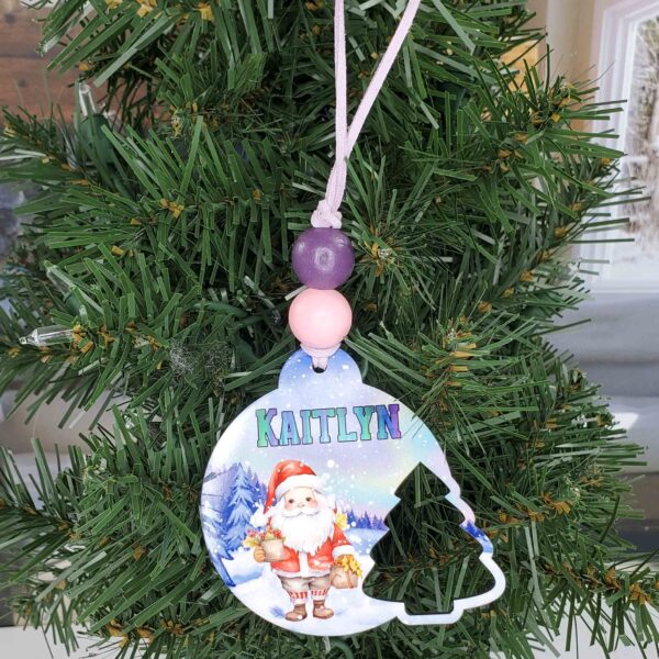 Product image of Personalized Tree Cutout Ornament