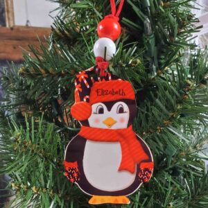 Product image of Personalized Penguin Ornament