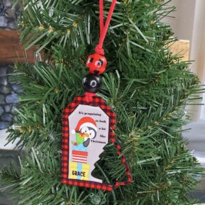 Product image of “Penguining to Look a Lot Like Christmas” Personalized Ornament