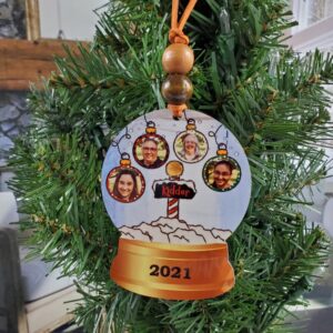 Product image of Personalized Snow Globe Photo Ornament