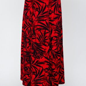 Product image of Red & Black Maxi Skirt