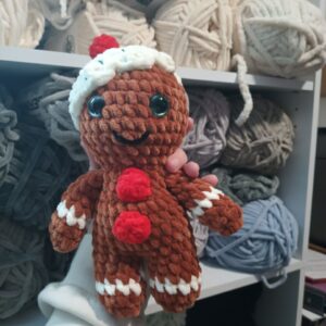 Product image of Crochet gingerbread man