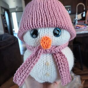 Product image of Knitted snowman