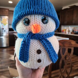 Product image of Knitted snowman