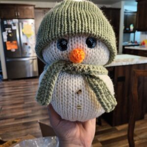 Product image of Knitted snowman