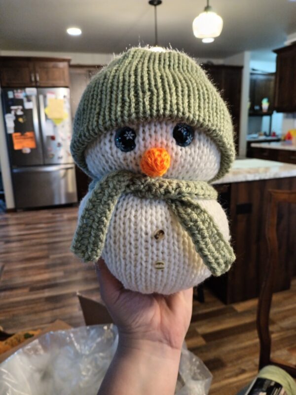 Product image of Knitted snowman